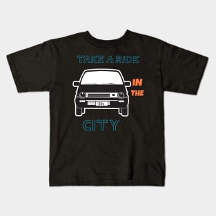 Take a Ride In The City Kids T-Shirt